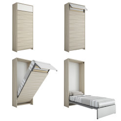 Space-saving foldaway beds