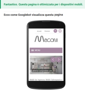 Maconi website is mobile friendly