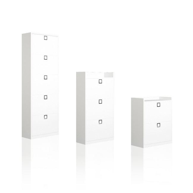 Scarpiera Da Appendere Whitmor 36 Paia - Grigio Canna Di Fucile, 19x55x175 Cm - Foto 6