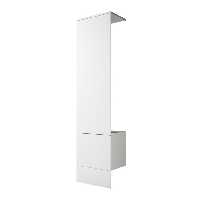 Pannello Appendiabiti Vladon - 2 Pannelli, Bianco Opaco, 24x140x2 Cm, Made In Germany