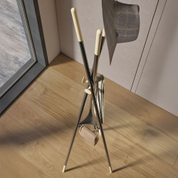 Appendiabiti per l'ingresso dal design moderno e minimal Silhouette