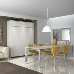 Letto aggiuntivo per due ospiti per la zona living della casa.