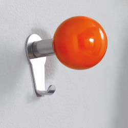 Pomello appendiabiti arancio