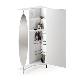 Allestimento dello specchio contenitore - Interno C