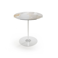 Tavolino con piano in vetro colorato - combinazione Bianco 3