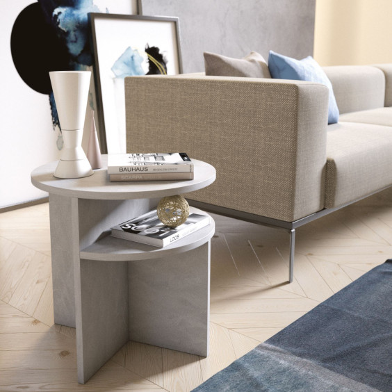 Double top side table Up & Down