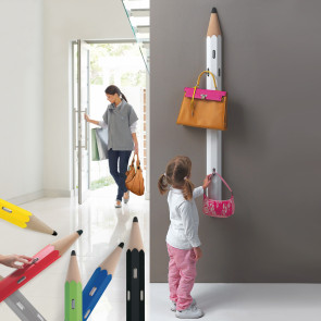 Matità is a pencil shaped coat rack.