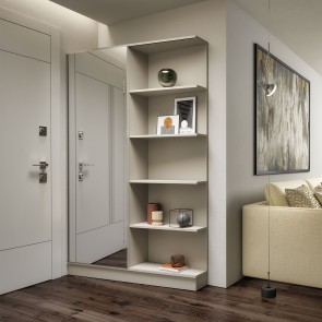 Entryway wardrobe with sliding door Long Line