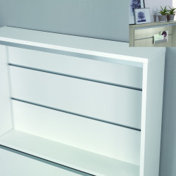 Galileo fold away ironing board, optional LED bar