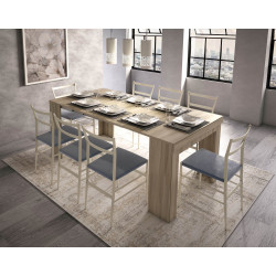 Living 914 transforms into a dining table for up to 8 guests