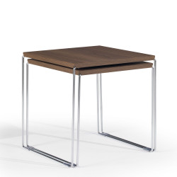 New Line Double in Canaletto walnut finish