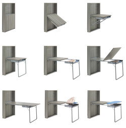 Galileo  fold away ironing board, opening