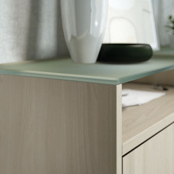 Option: frosted glass top