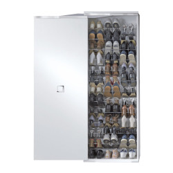 Shoe rack for up to 39 pair of shoes