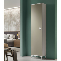 Fanny ventilated shoe cabinet in the single door version