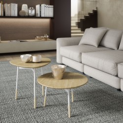 Milano minimalist wooden coffee table